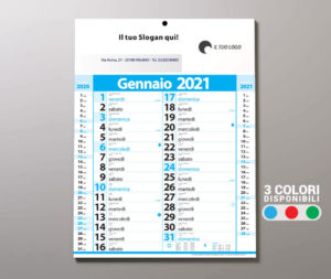 calendari olandesi 2021 personalizzati