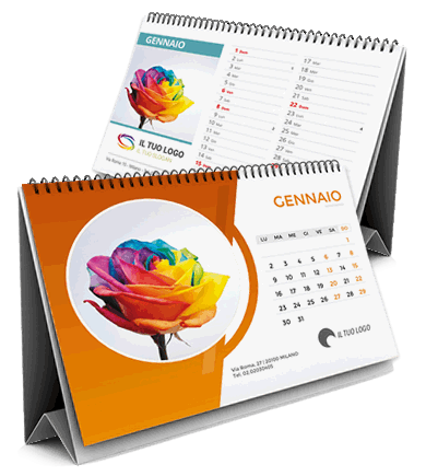Stampa Calendari da Tavolo Personalizzati